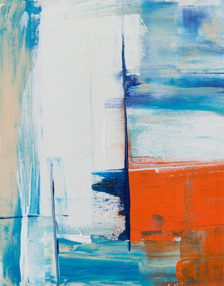 Abstract wall art painting canvas print