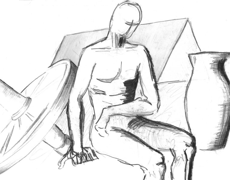 Man draw life