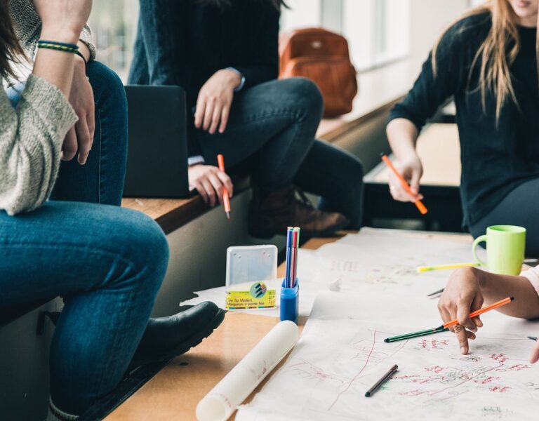 People planning learning