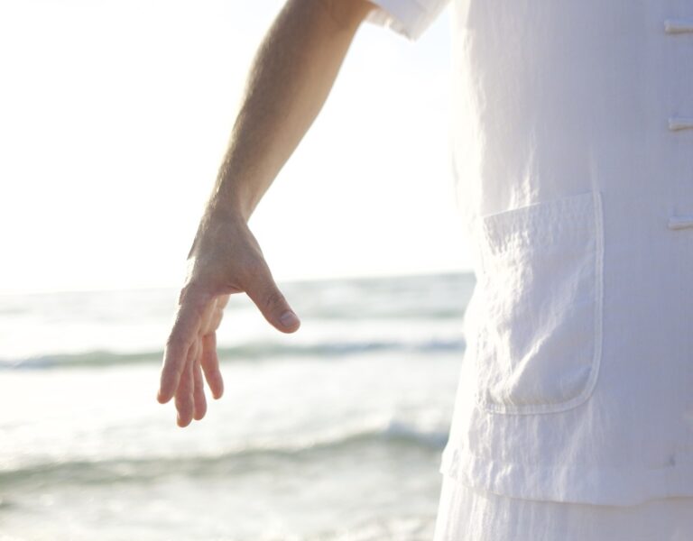 Qi chi beach wellbeing