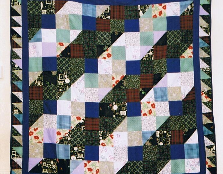 Scrappy quilt