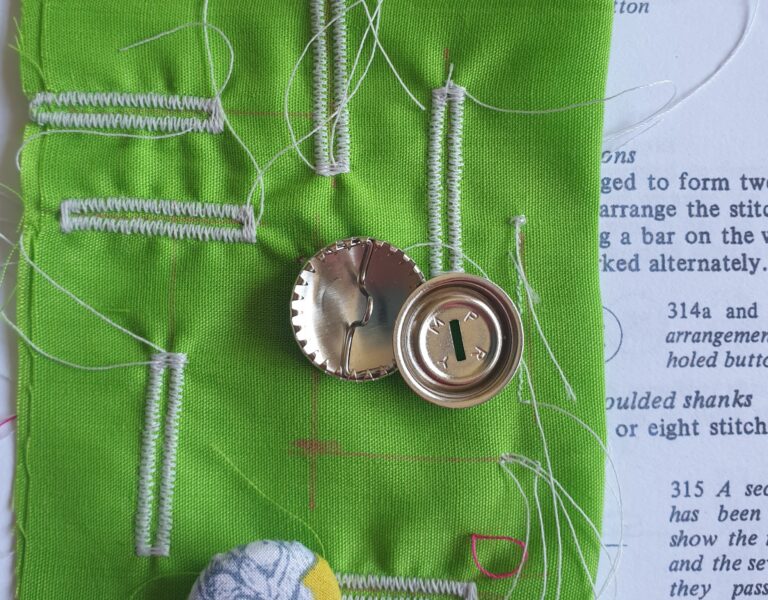 Beautiful button holes sewing skills jane