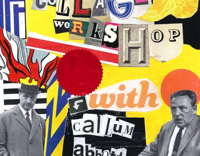 Callum abbott collage summer school workshop