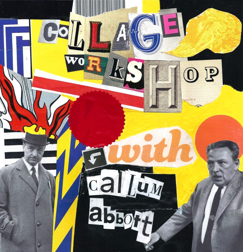 Callum abbott collage summer school workshop