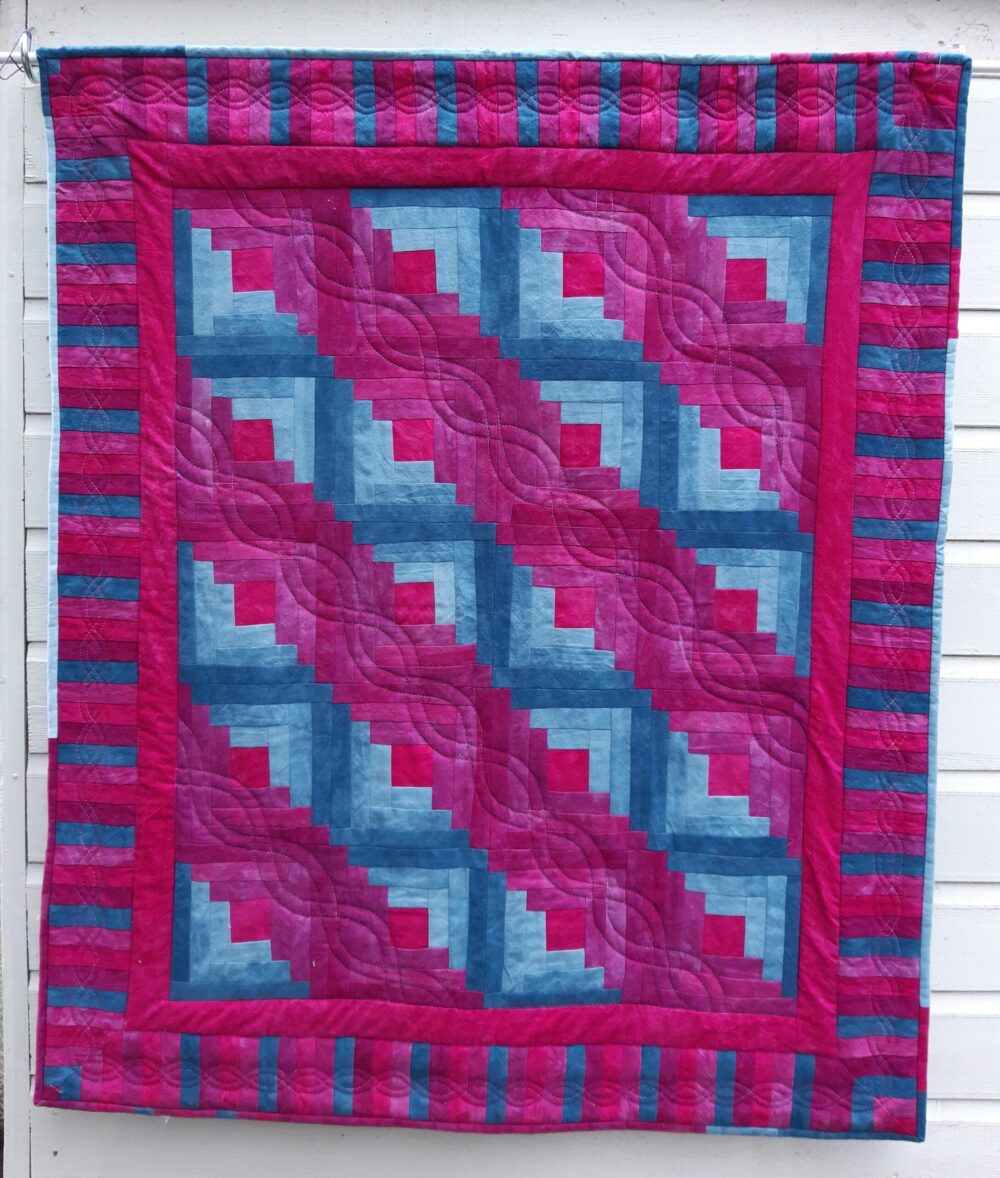Patchwork quilting autumn sheena