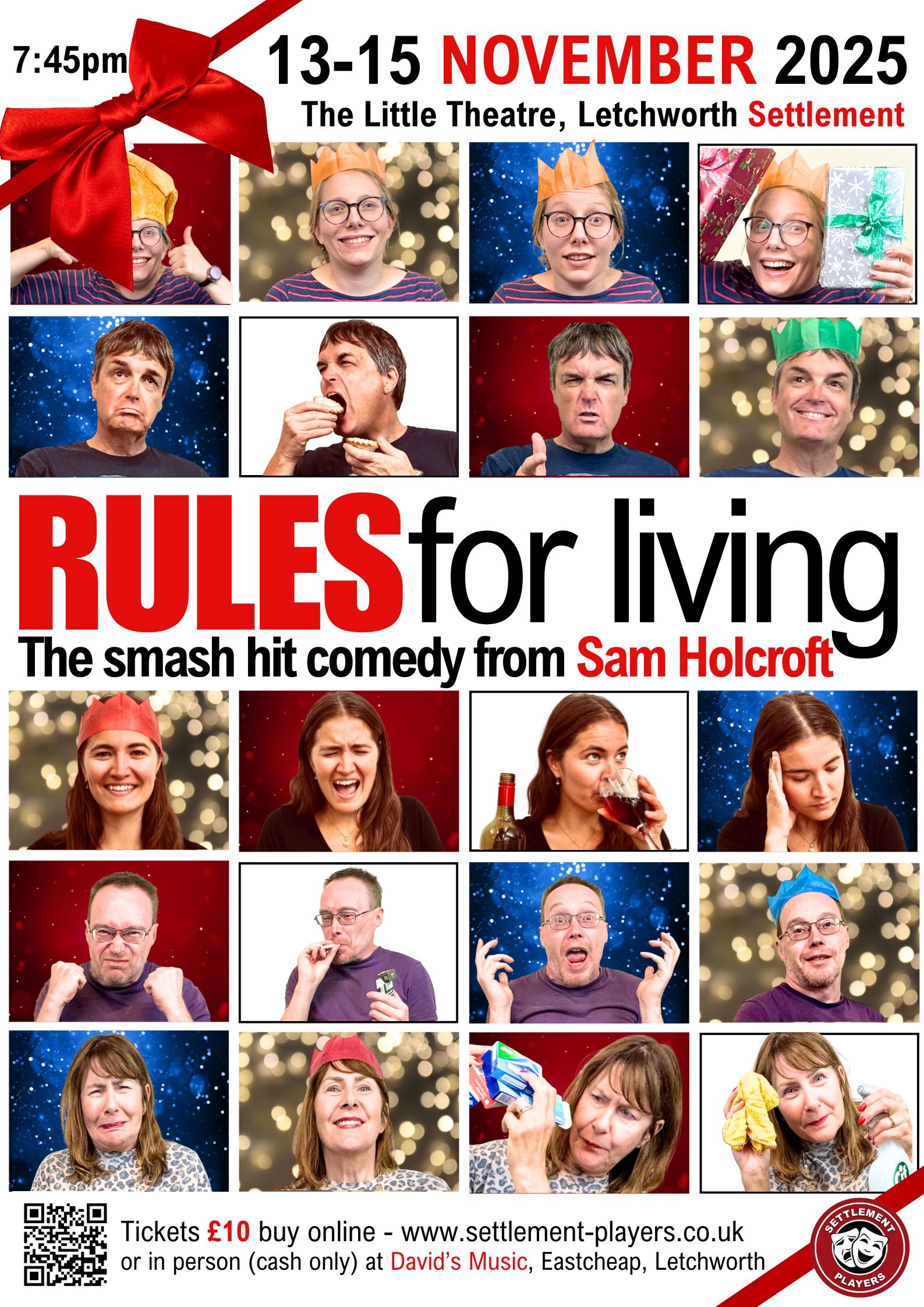 Rules for living poster