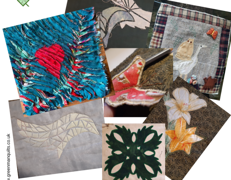 Assorted Applique projects