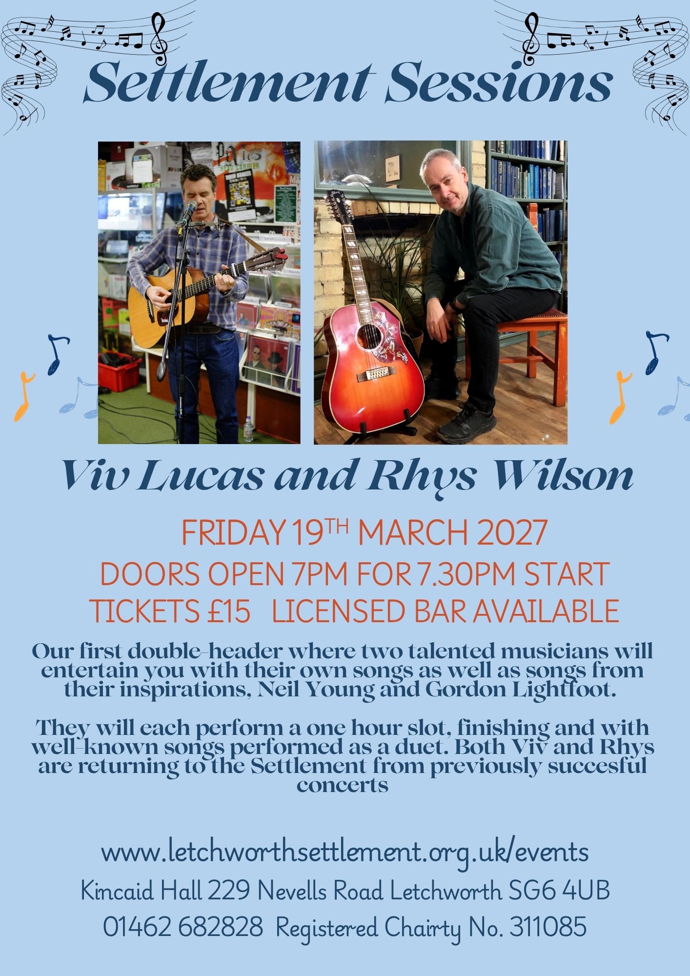 Viv Lucas and Rhys Wilson