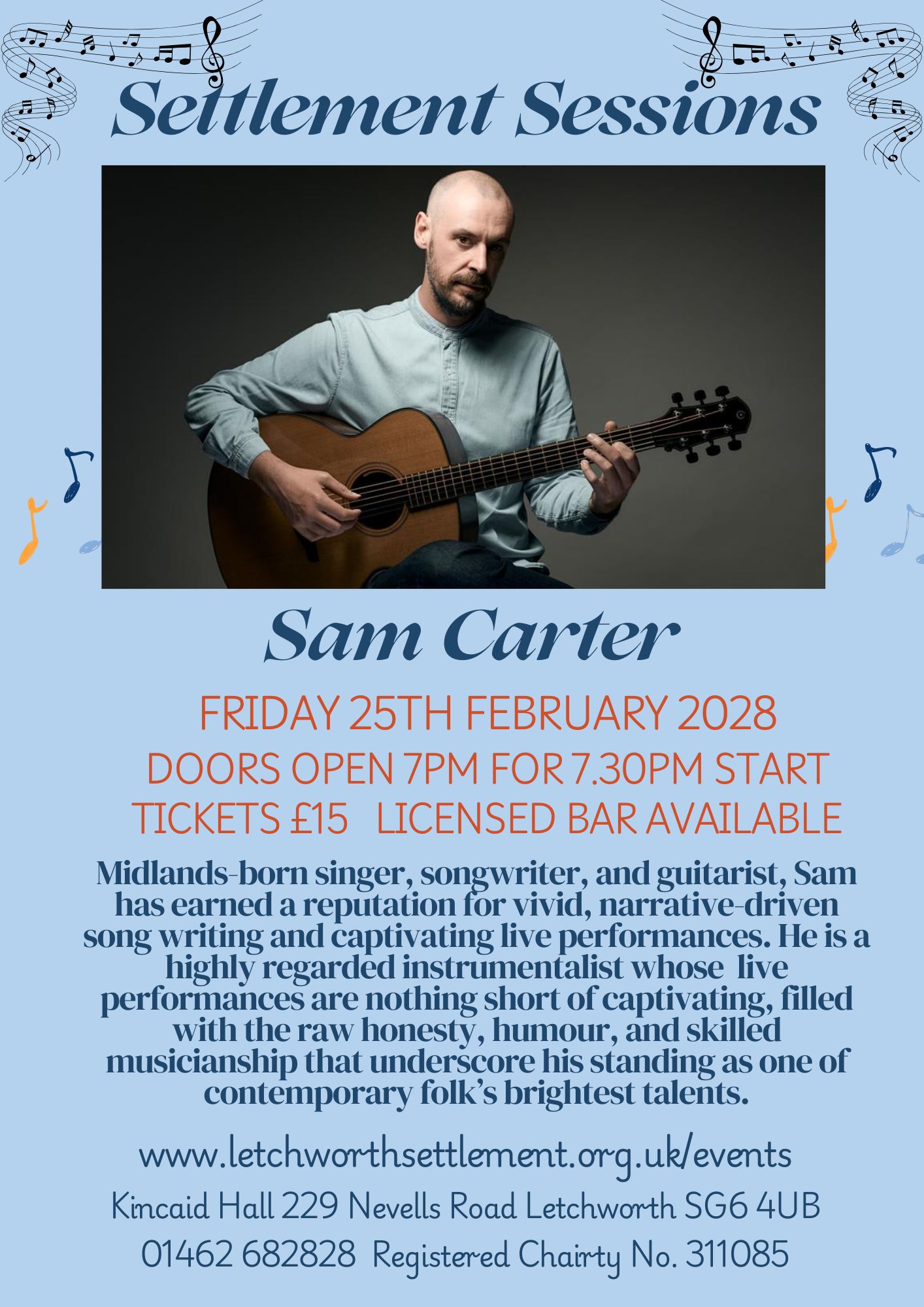 Sam Carter 25th February